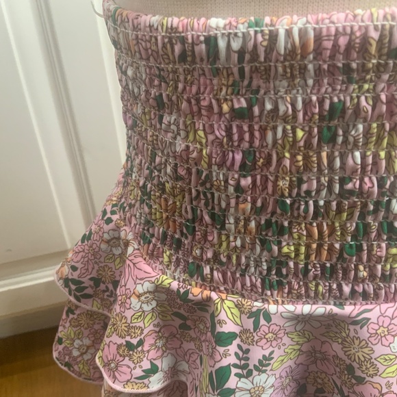 NWOT Shade Critters Pink Girls Smocked Ruffle Active Skirt - Picture 2 of 9